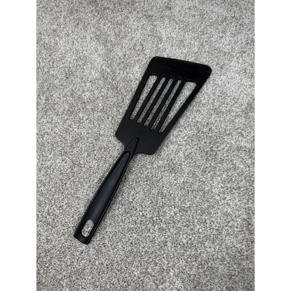 Tailormade Black Nylon‎ Plastic Slotted Fish Spatula Whisk Kitchen Utensil 12.5”